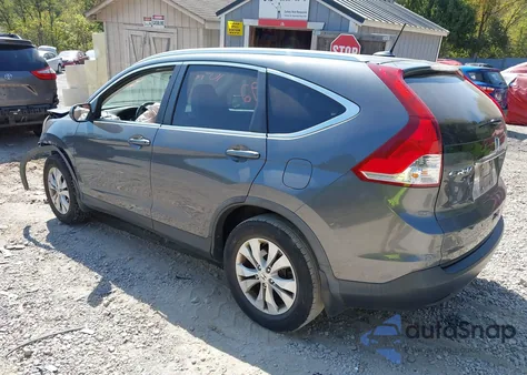 2013 Honda Cr-V Ex-L z USA, uszkodzony, nr VIN 2HKRM4H77DH619160